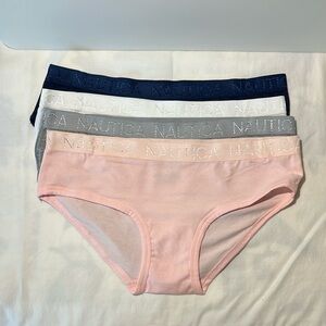 Nautica Intimates 4 Pack Super Soft Underwear MEDIUM Organic Cotton - NWOT